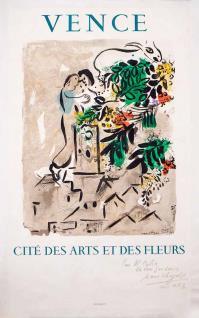 Marc CHAGALL, Vence Cite des Arts et des Fleures