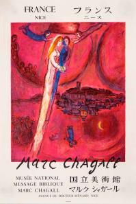 Marc CHAGALL, Le cantique des cantiques. Musee National. Nice.