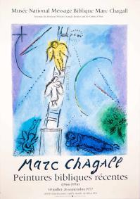 Marc CHAGALL, L'echelle de Jacob