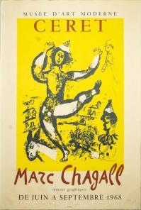 Marc CHAGALL, Le Cirque. Musee d’Art Moderne. Ceret.