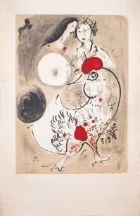 Marc CHAGALL, Le coq gris. Kunstahaus. Zurich.