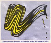 Roy LICHTENSTEIN, Brush Stroke