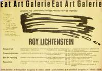 Roy LICHTENSTEIN, Brush Stroke (mailer)