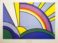 Roy LICHTENSTEIN, Modern Painting of Sunrise