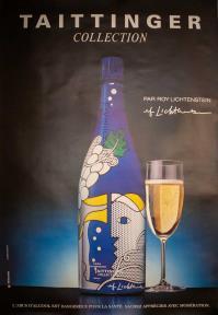 Roy LICHTENSTEIN,  Champagne Taittinger