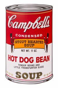 Andy WARHOL, Campbell´s Soup hot dog bean