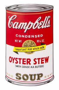 Andy WARHOL, Campbell´s Soup oyster stew