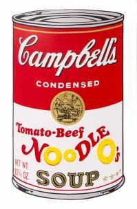 Andy WARHOL, Campbell´s Soup  tomato -beef