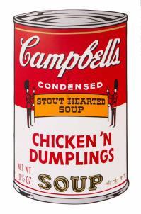 Andy WARHOL, Campbell´s Soup  Chicken´n Dumplings